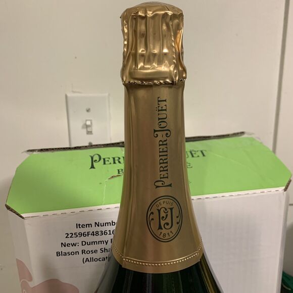 PERRIER JOUET BELLE EPOQUE 2006 GIANT FACTICE DUMMY DISPLAY BOTTLE MAGNUM 3L - Picture 4 of 16